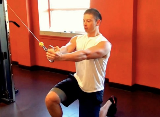 Kneeling Pallof Press