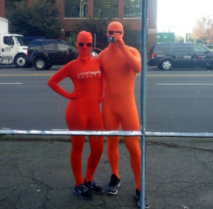 Selfshot Orange People