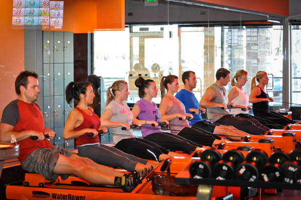 That WaterRower is just so darn smooth and EFFECTIVE