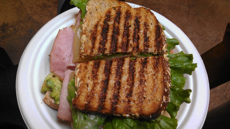 A sandwich I once ate ate Marlene's in Tacoma before my workout at the nearby athletic club which I worked at