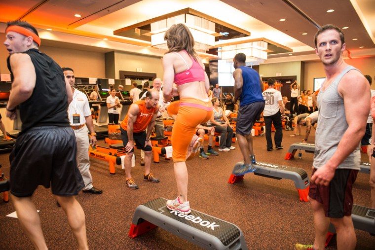 Time constraints can be motivating, as is some healthy Orangetheory Fitness competition