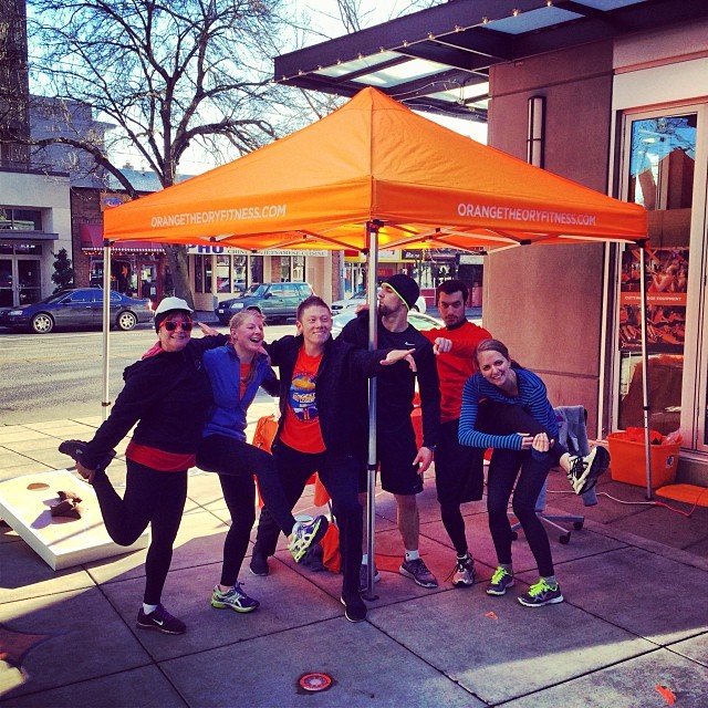 Before we had a studio, we had OT Fit Club. We hit the pavement, and we persisted