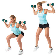 Weighted plyometric